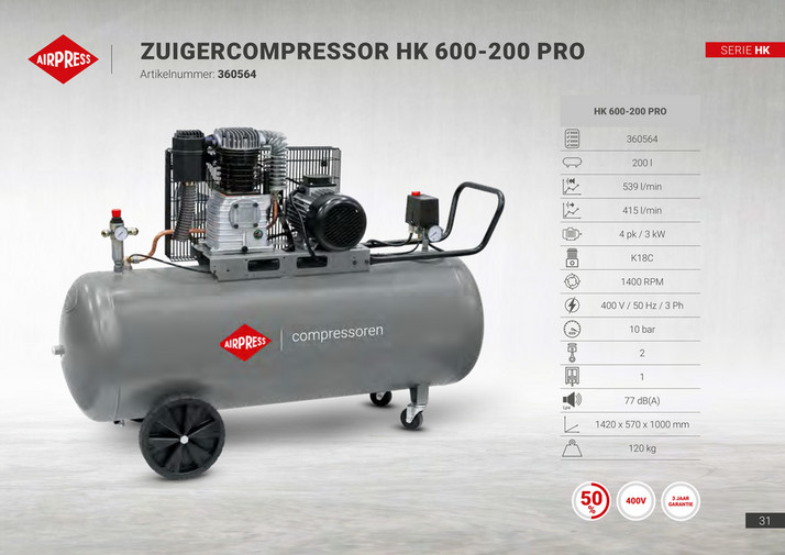 Airpress Piston Compressors NL 2021 Low Pagina 30 31 Created With