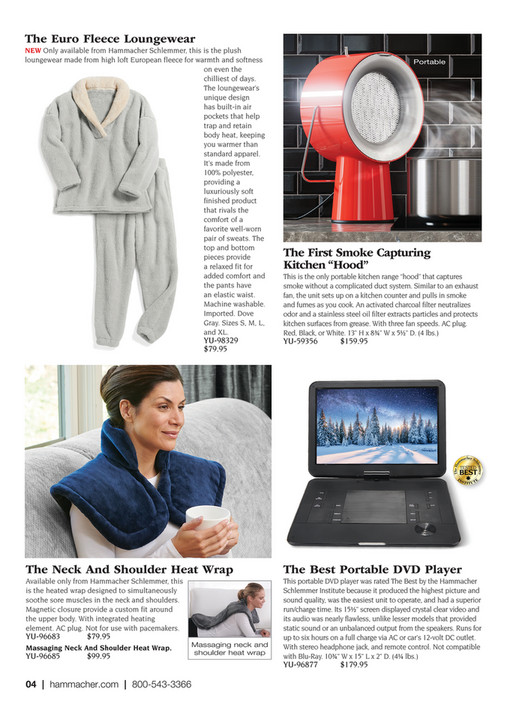 Hammacher Schlemmer Select Gifts Page