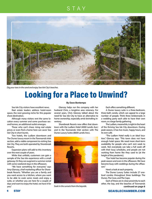 Seven Mile Publishing EXPLORE Sea Isle City 2023 Page 6 7