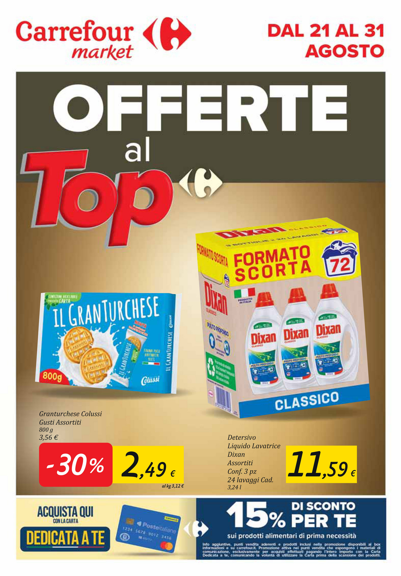 Sp Volantino Carrefour Market Dal Al Agosto Page