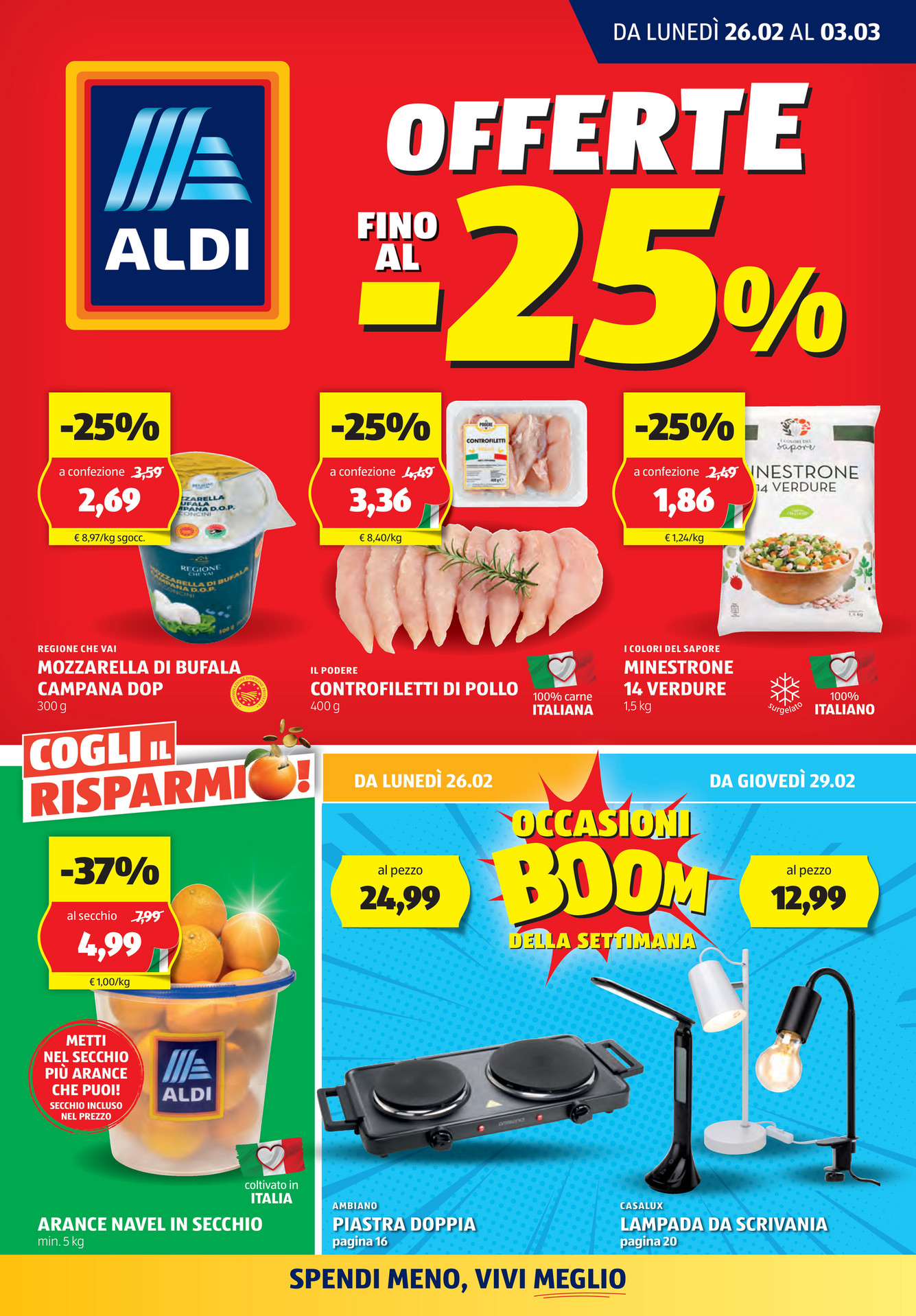 Sp Volantino Aldi Dal Febbraio Al Marzo Page Created