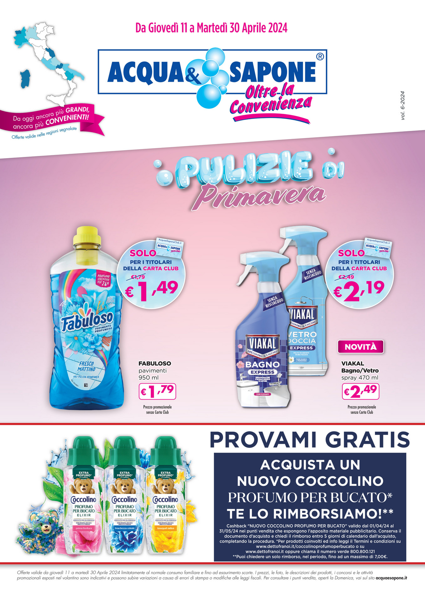 Sp Volantino Acqua Sapone Dal Al Aprile Page