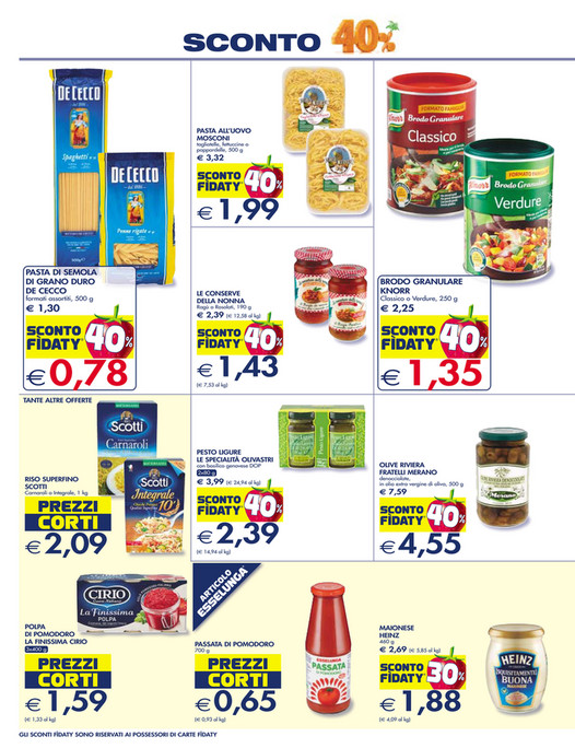 Sp Volantino Esselunga Sconto Dal Al Gennaio Page