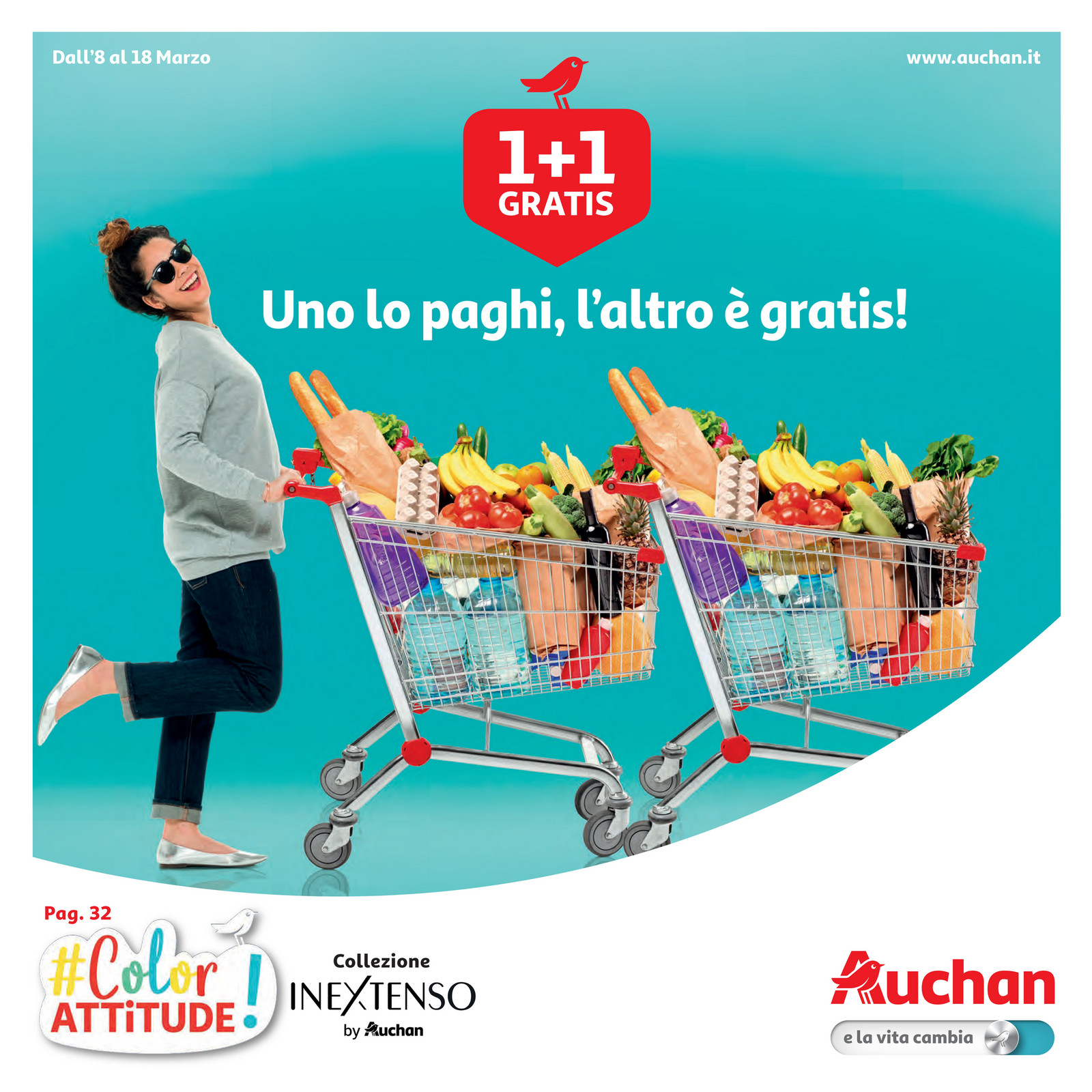 Sp Auchan Gratis Uno Lo Paghi Uno Gratis Dall Al Marzo