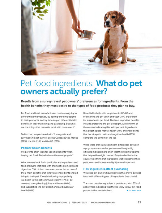 GlobalPETS PETS International Magazine February 2023 Page 14 15