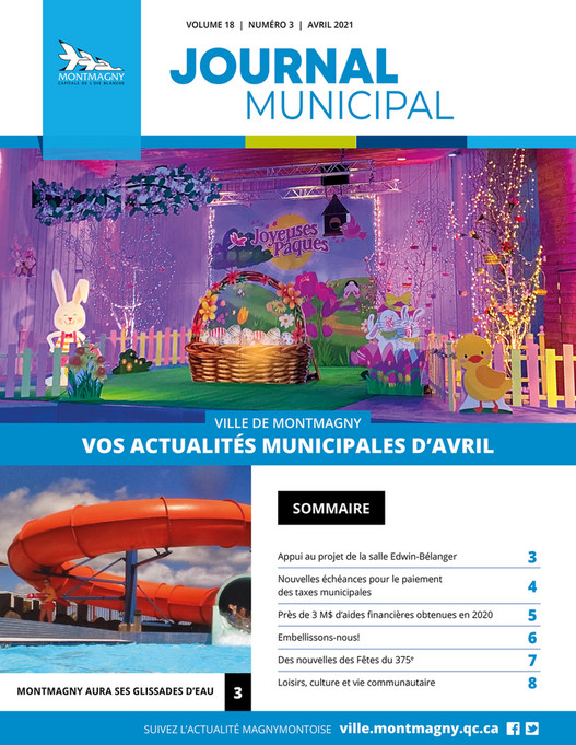 Communications R Gionales Mont Journal Municipal Avril Page