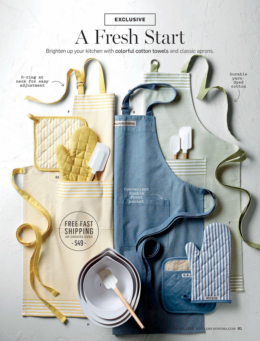  Williams-Sonoma Kitchen Towels (Jojoba) : Home & Kitchen