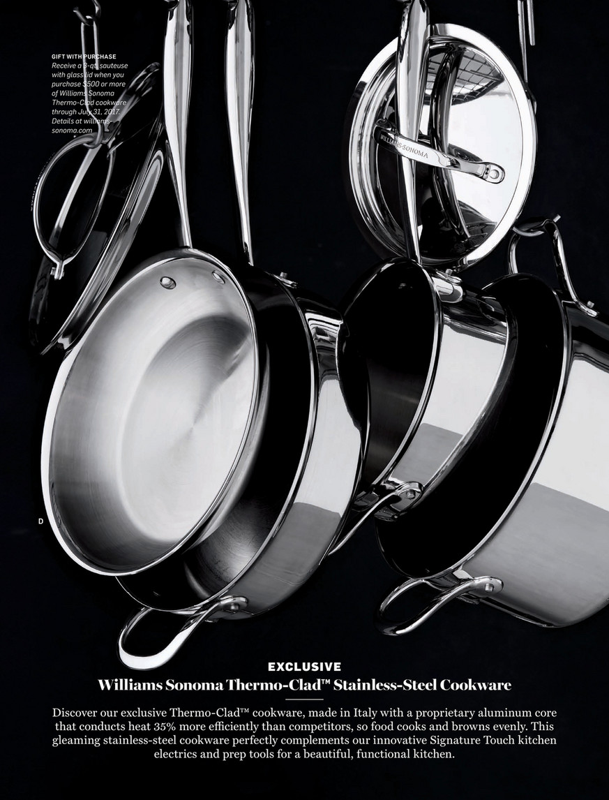 Williams-Sonoma - June 2017 Catalog - Williams Sonoma Professional  Stainless-Steel Flexible Slotted Spatula