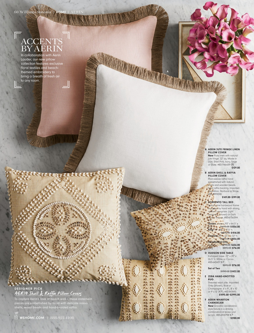 Williams Sonoma Home Statement Design 2017 AERIN Wharton