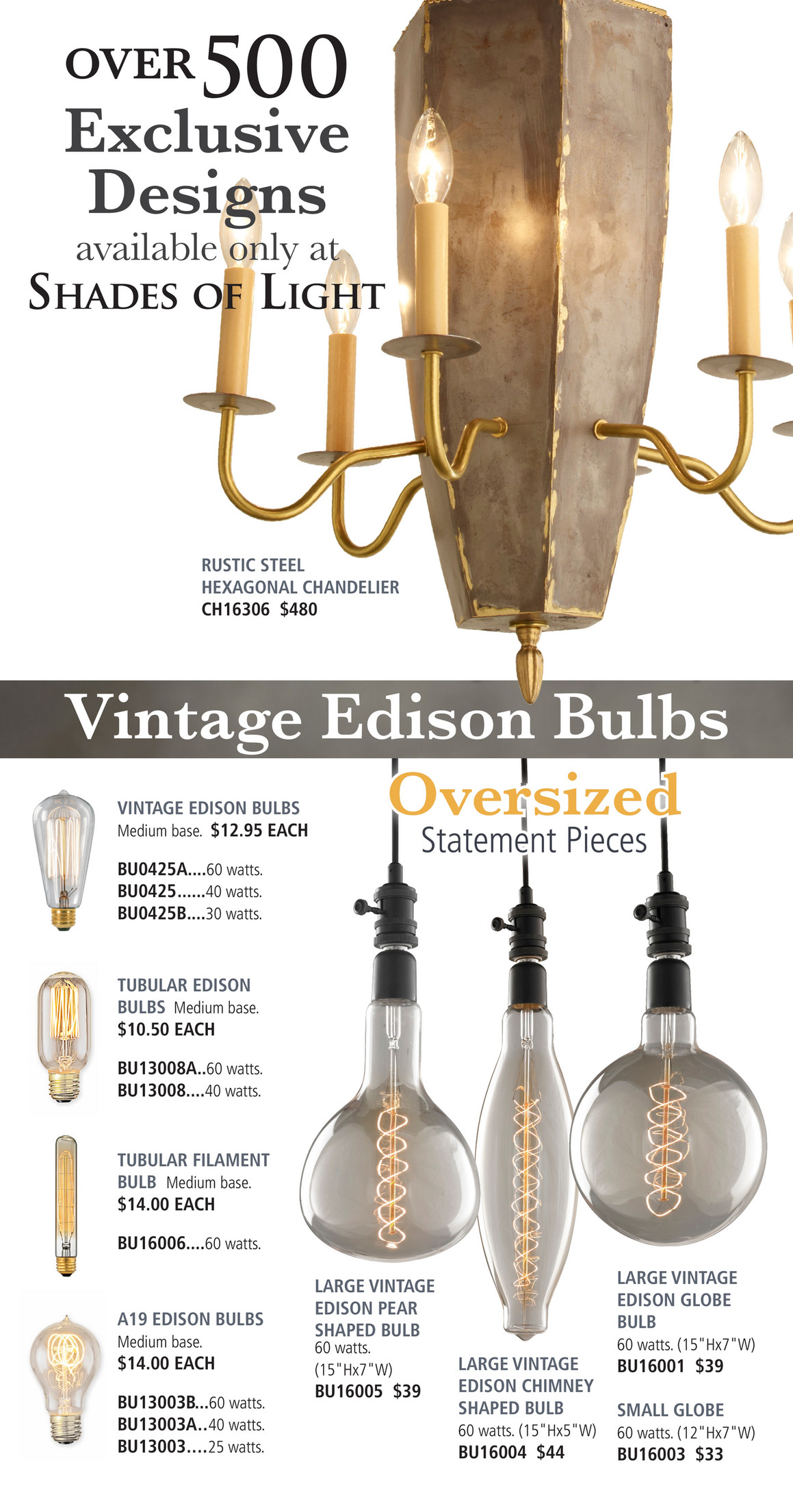 Shades Of Light Farmhouse Classics 2018 56 Indoor Rustic 56 Indoor Rustic
