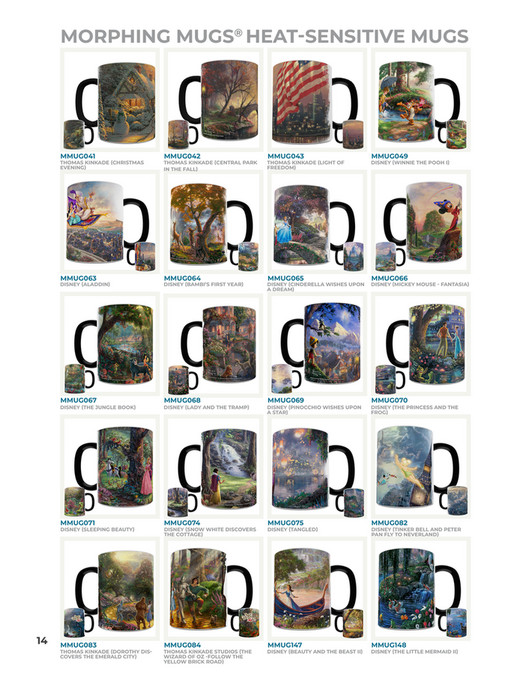 Trend Setters Ltd Thomas Kinkade Catalog Page Created