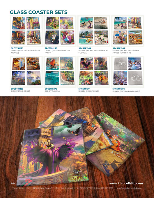 Trend Setters Ltd Thomas Kinkade Catalog Page Created