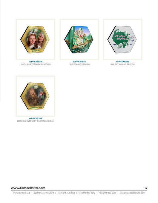 Trend Setters Wizard Of Oz Catalog Page Created With