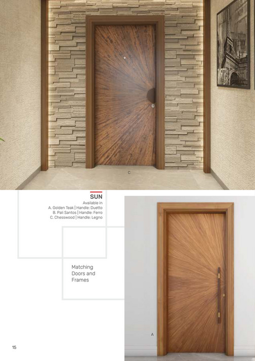 Durian Industries Door Catalogue Page