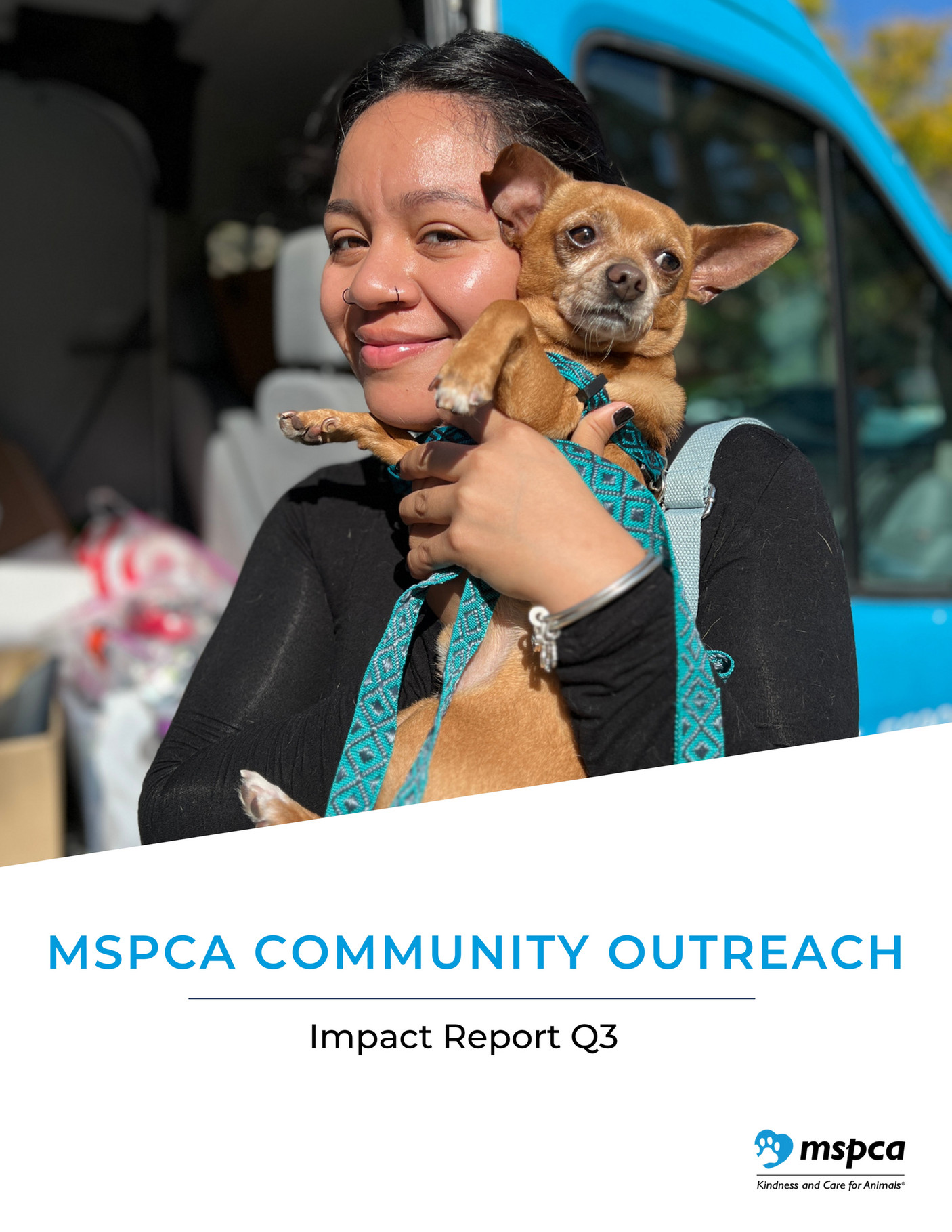 MSPCA Angell Community Outreach Impact Report Q3 2023 Page 1