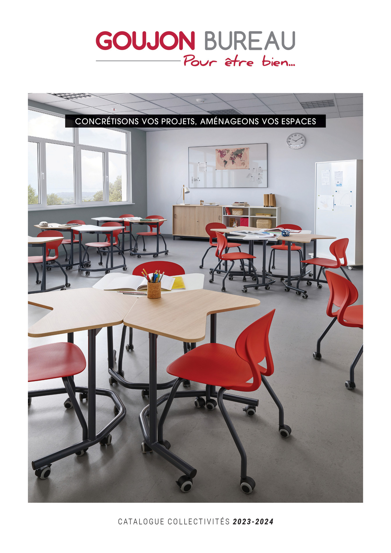 GB GOUJON BUREAU Catalogue Mobilier Scolaire Page 8 9 Created