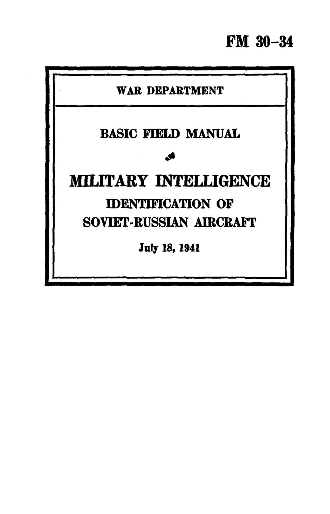 244thfieldartillerybattalion FM 30 34 Military Intelligence