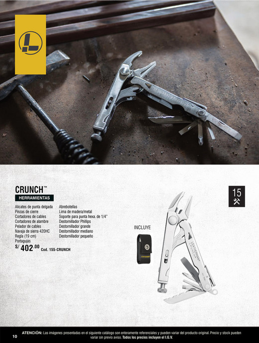 Armaq leatherman 2023 nuevos Página 10 11 Created with Publitas