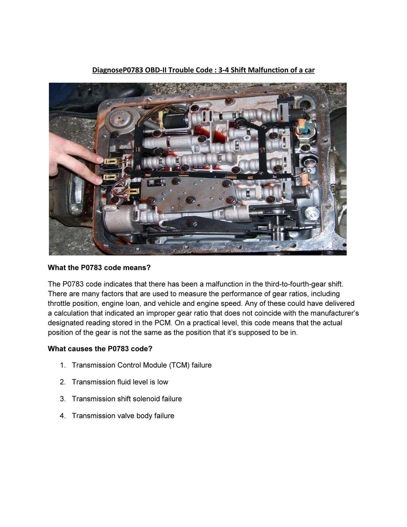 My Publications Partsavatar Toronto Diagnose P Obd Ii Trouble