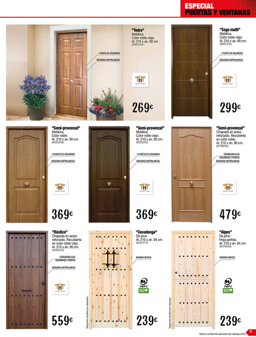 Brico Depôt España Catalogo Especial Puertas Y Ventanas Tarragona