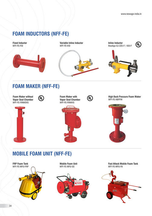 Newage Fire Fighting Co Ltd Newage Product Brochure Edition