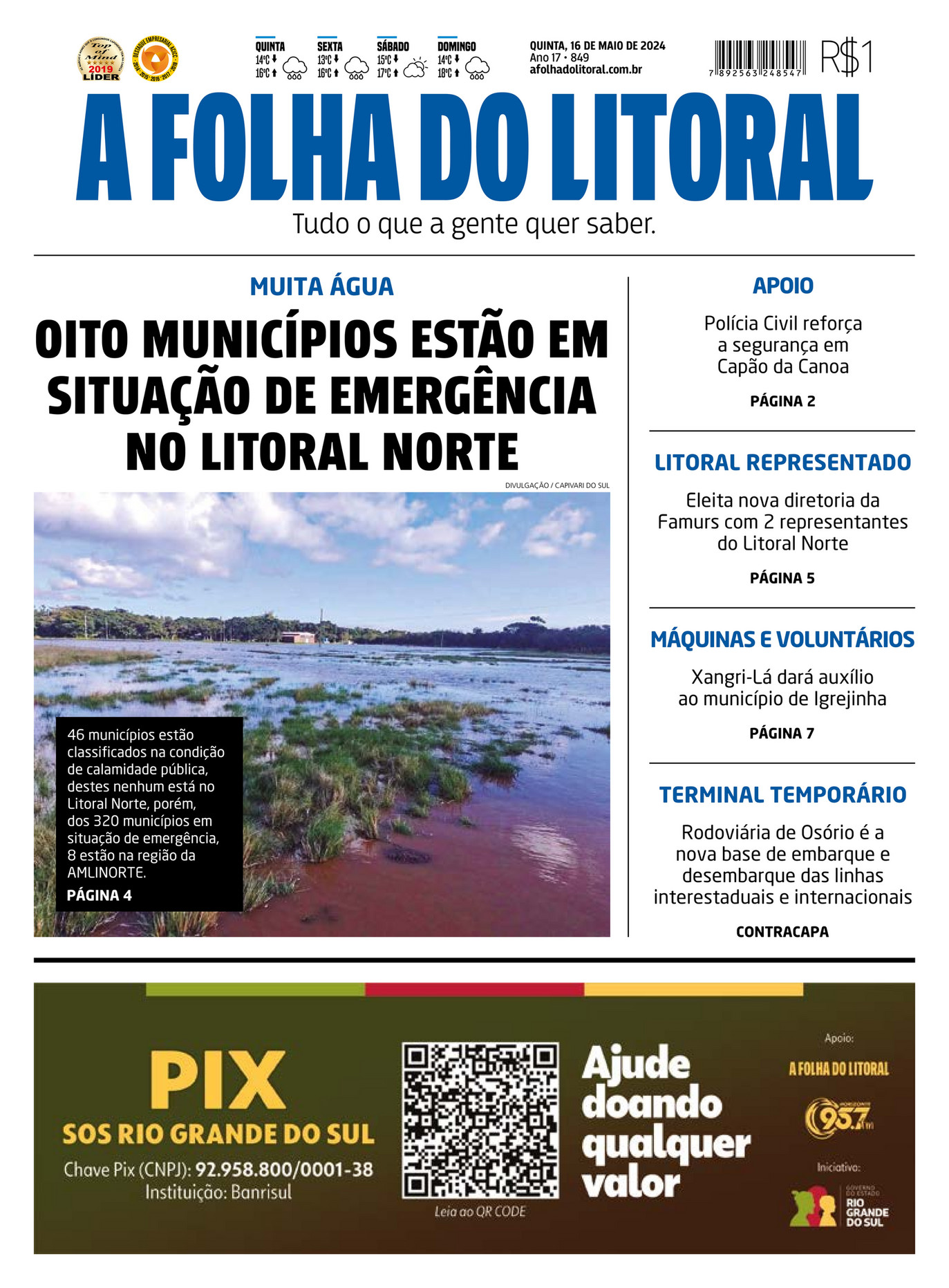 A Folha Do Litoral P Gina Created With Publitas