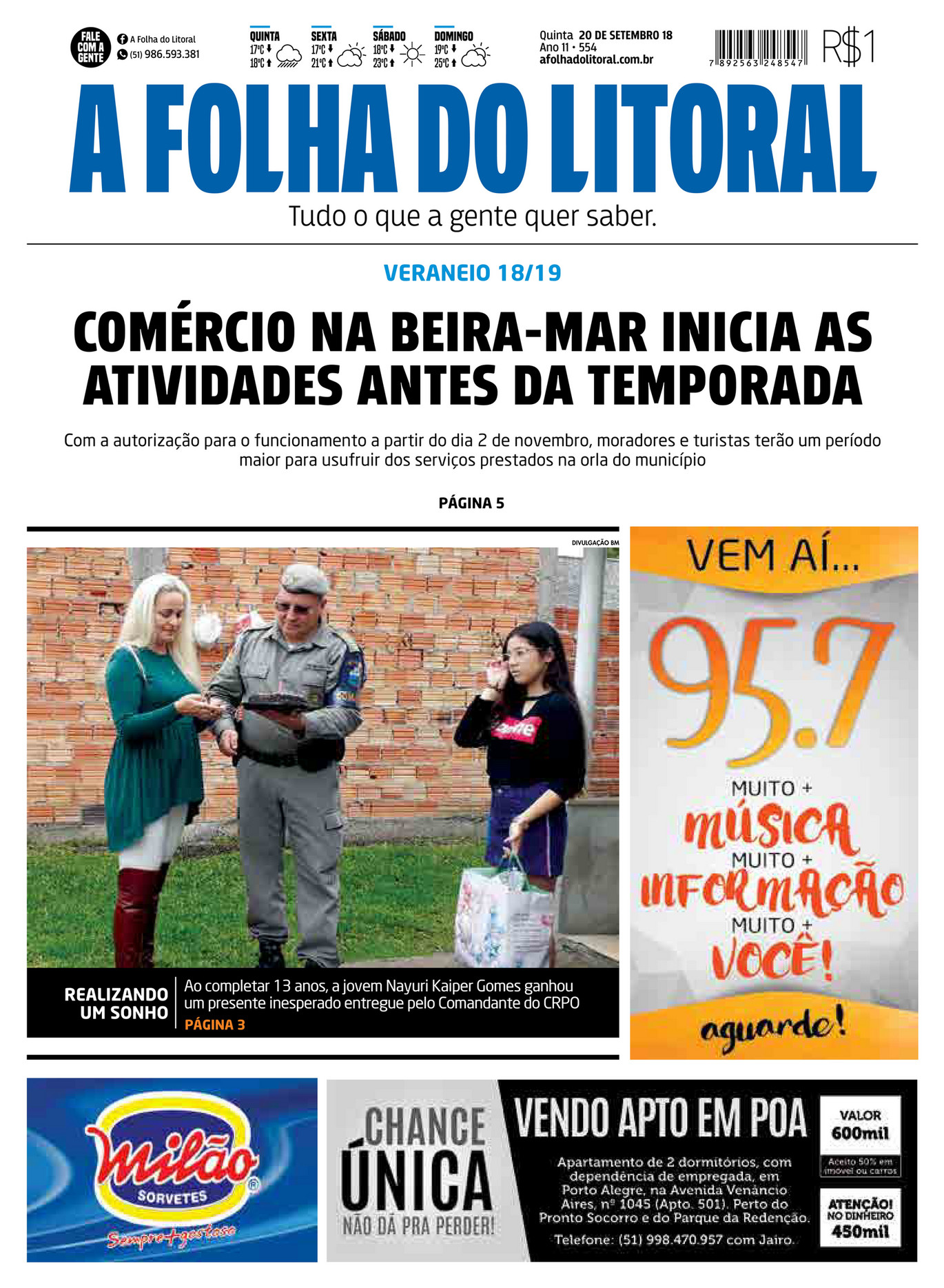 A Folha Do Litoral P Gina Created With Publitas