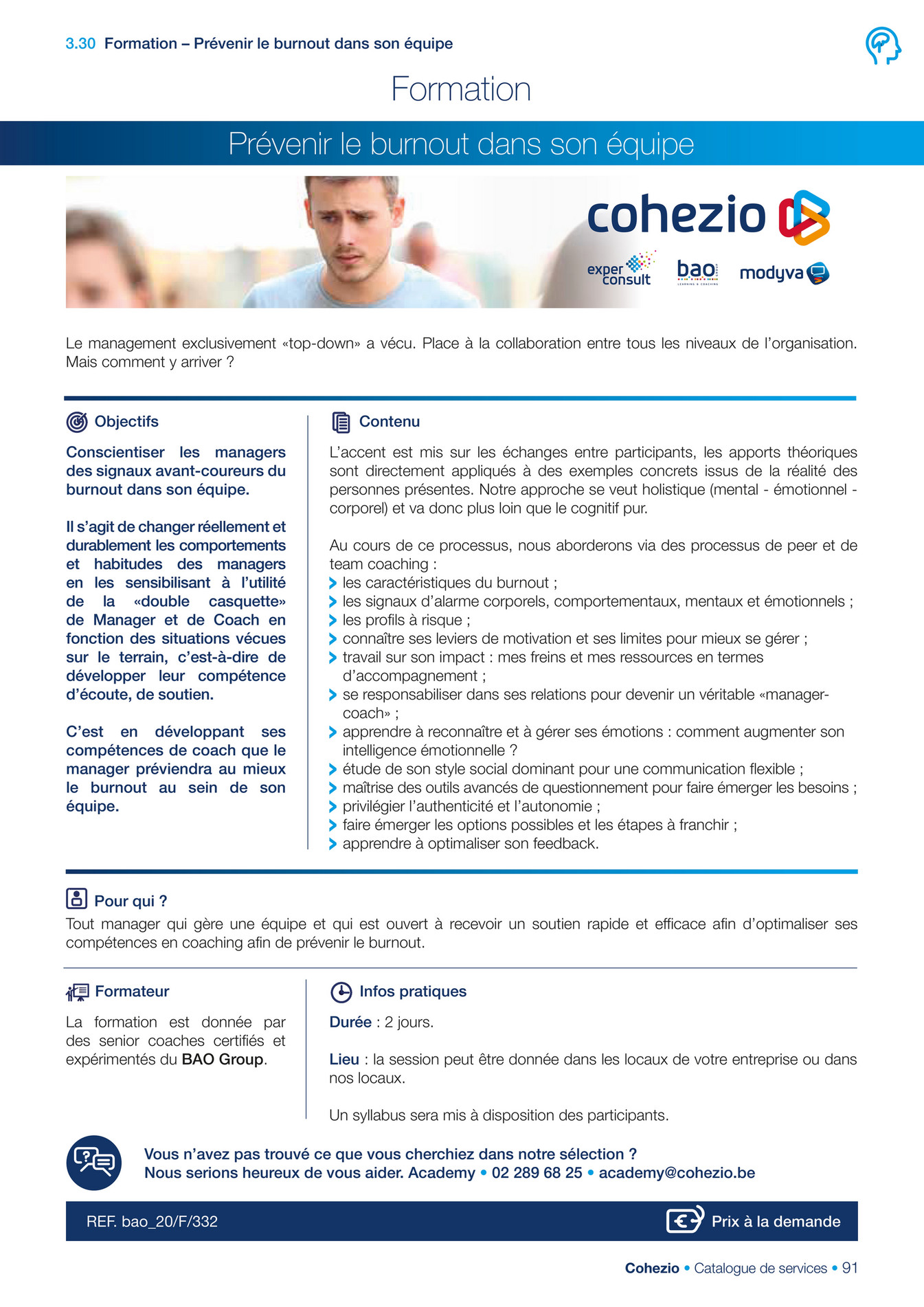 Cohezio Cohezio Cohezio Catalogue De Services 2021 FR 91 Page 1