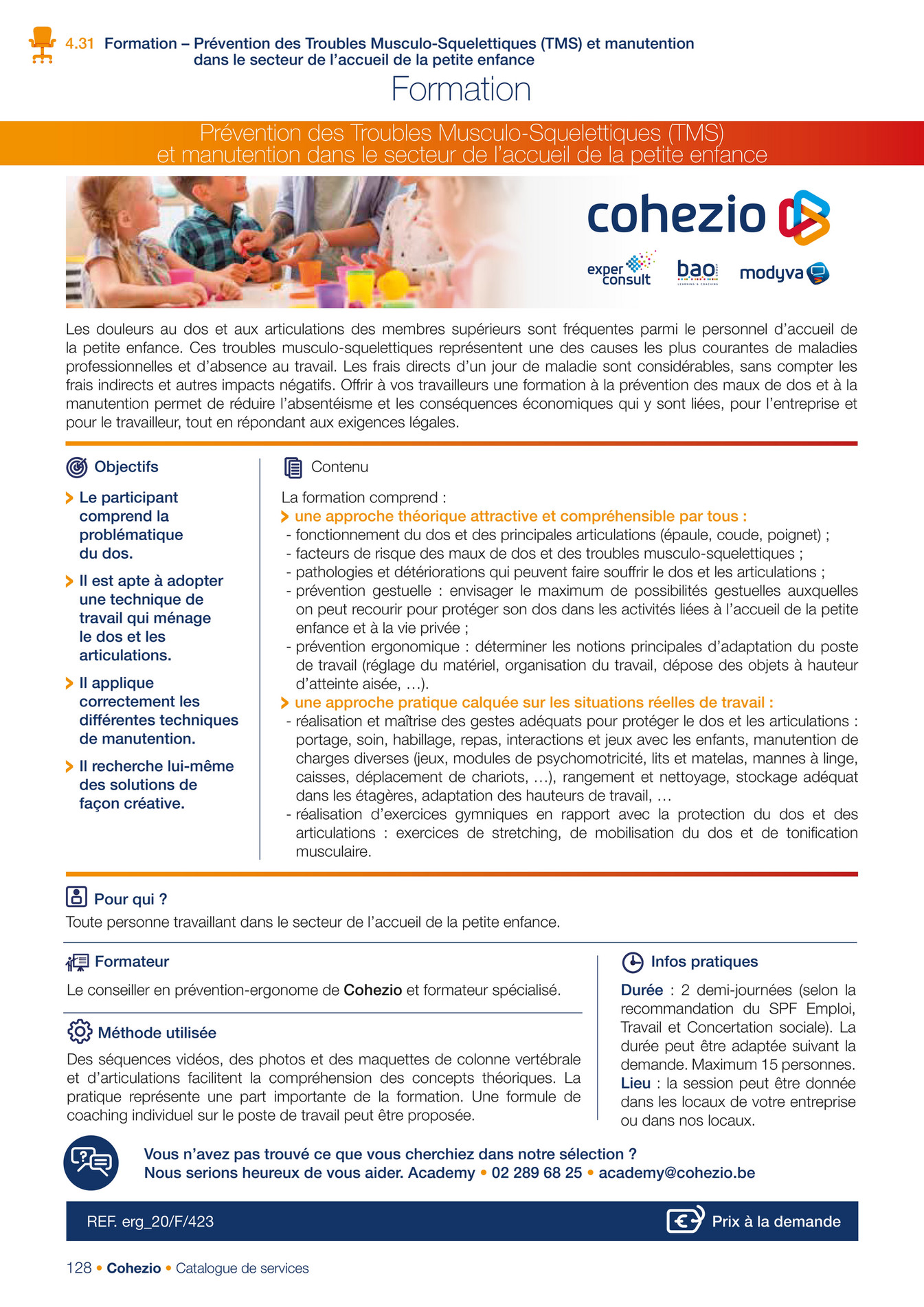 Cohezio Cohezio Cohezio Catalogue De Services Fr Page