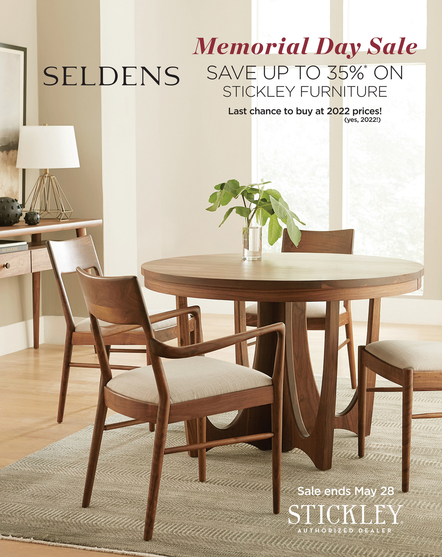 Seldens Designer Home Furnishings Stickley Memorial Day Catalog 2024