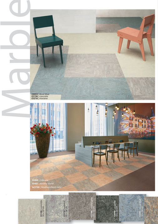 Forbo Flooring DACH Linoleum Modular Musterbuch DE Seite 24 25