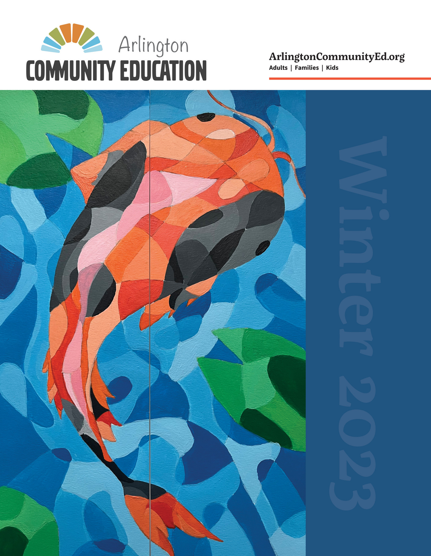 Arlington Community Education Winter Catalog Page