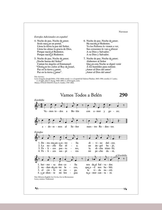 Ocp Flor Y Canto Cuarta Edici N Spanish Hymnal Page