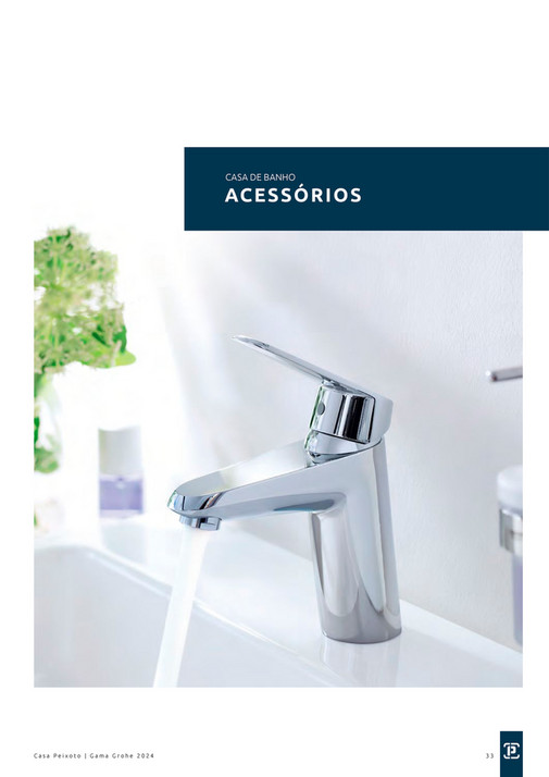 Casa Peixoto CATALOGO GAMA GROHE 2024 B 1 DIGITAL Página 32 33