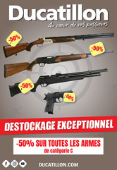 OFFRE SPÉCIALE - Armes de catégorie C