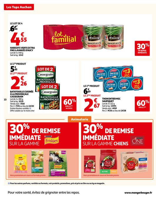 HARICOTS VERTS EXTRA FINS & RANGÉS D'AUCY