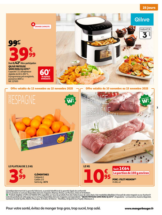 QILIVE FRITEUSE SANS HUILE Q.5274(1)