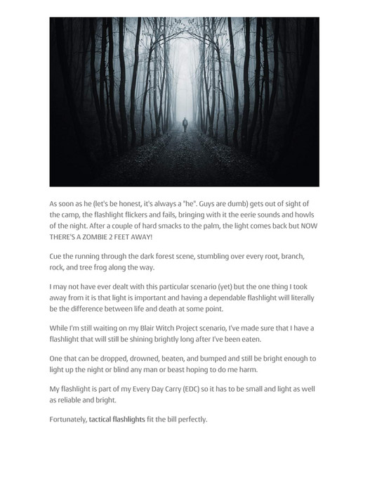 My publications - 2016 Tactical Flashlight Buying Guide - Page 1 ...