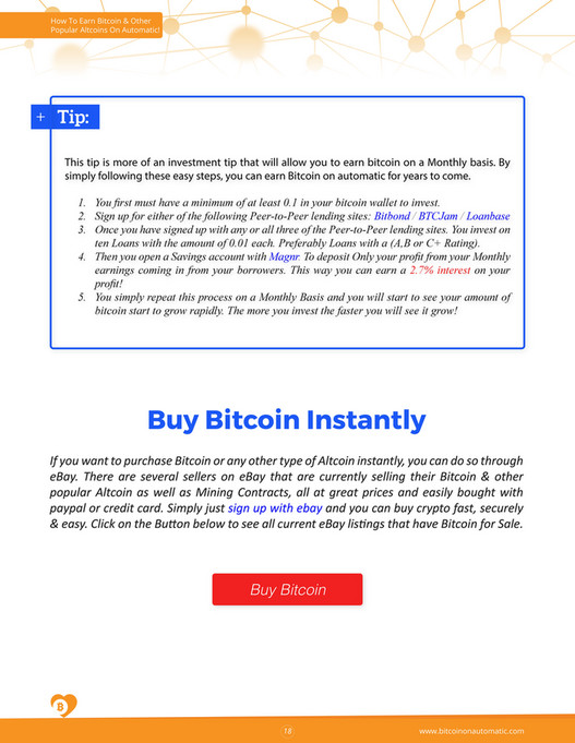 My Publications How To Earn Bitcoin And Other Popular Altcoins On - 