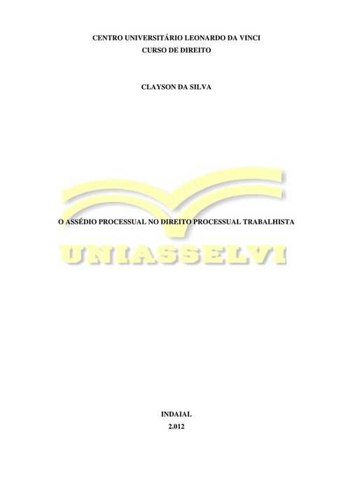 Curso De Processo Do Trabalho Pdf