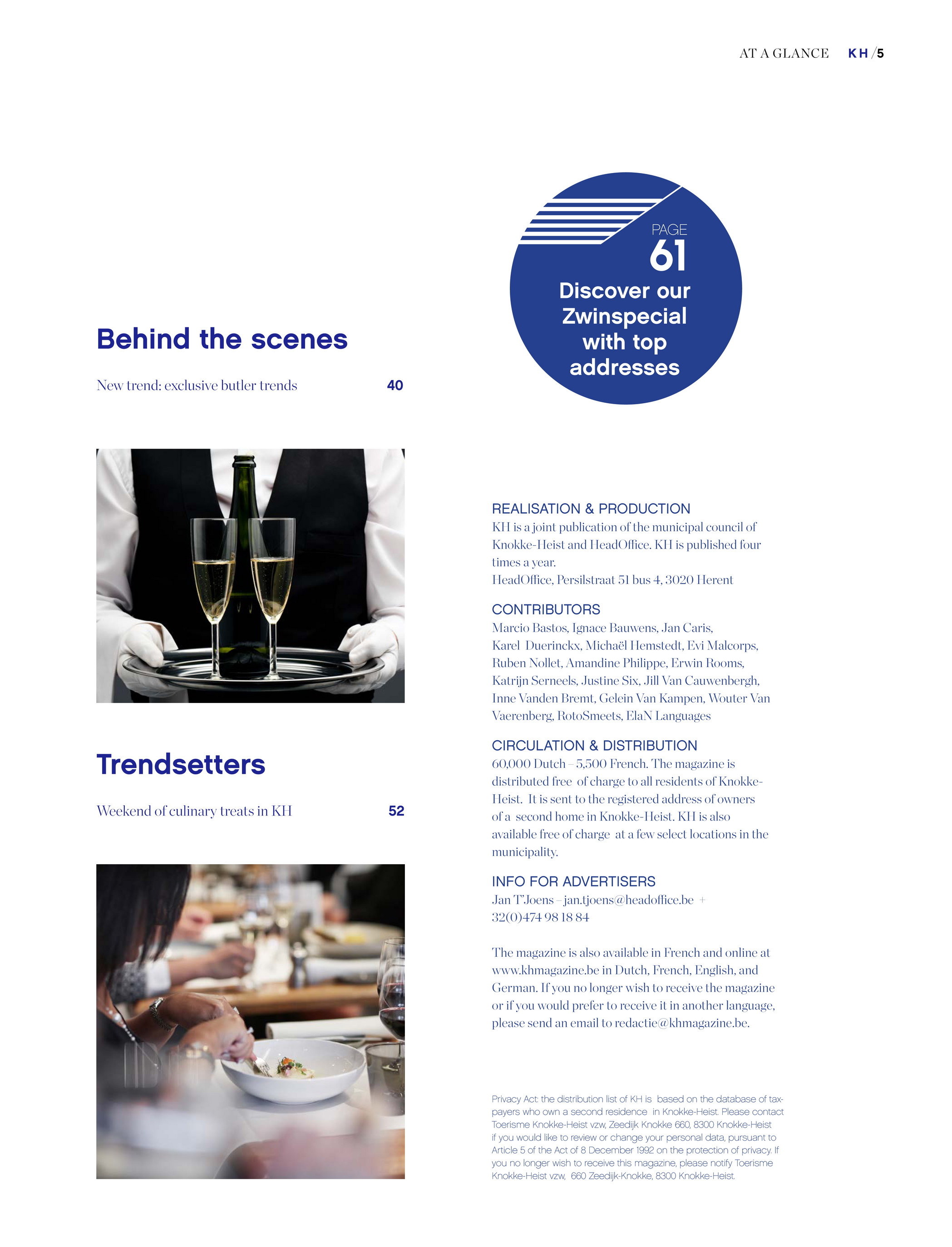 Knokke Heist Magazine Kh44 Magazine Engels Page 1
