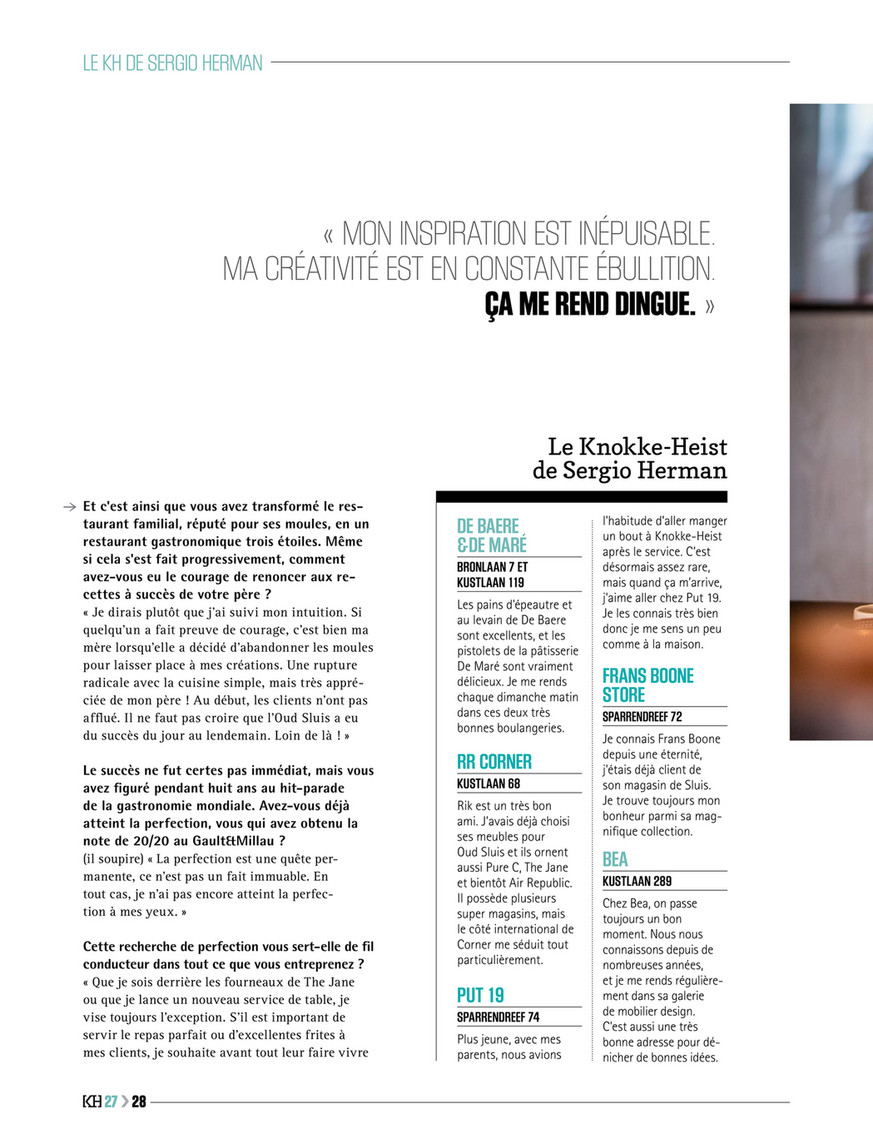 Knokke Heist Magazine Kh Magazine 27 Fr Page 28 29