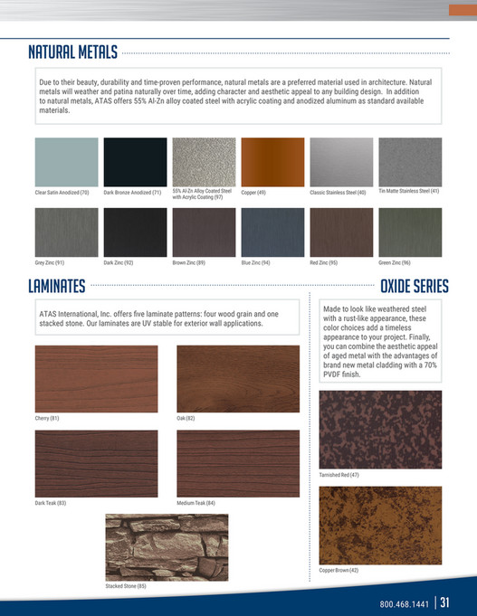 ATAS International, Inc. - Product Catalog - Page 32-33 - Created with ...