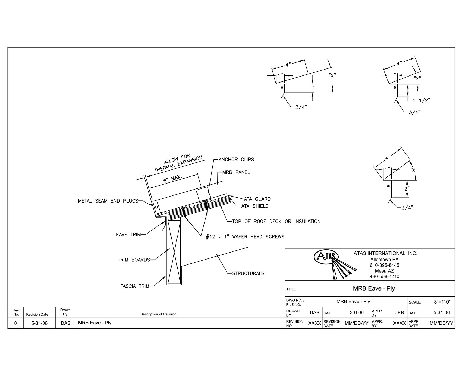 ATAS International, Inc. - Monarch Batten Seam - All Details - Page 1 ...