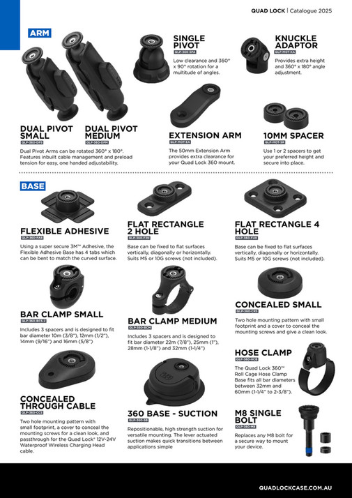McLeod Accessories - Quad Lock Catalogue | Australian Catalogue - Page ...