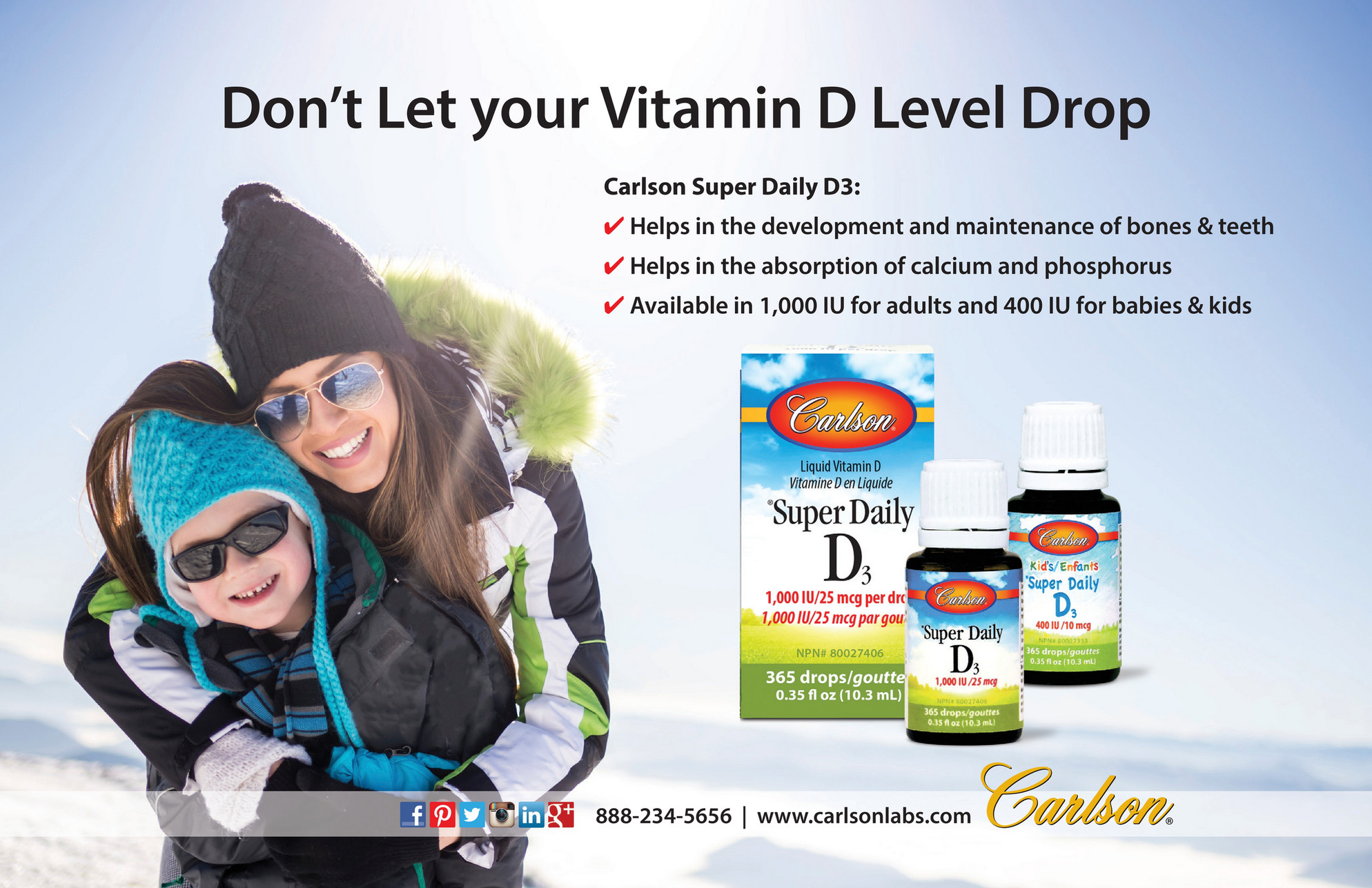 Carlson Labs - Vitamin D3 - 4 - Page 1