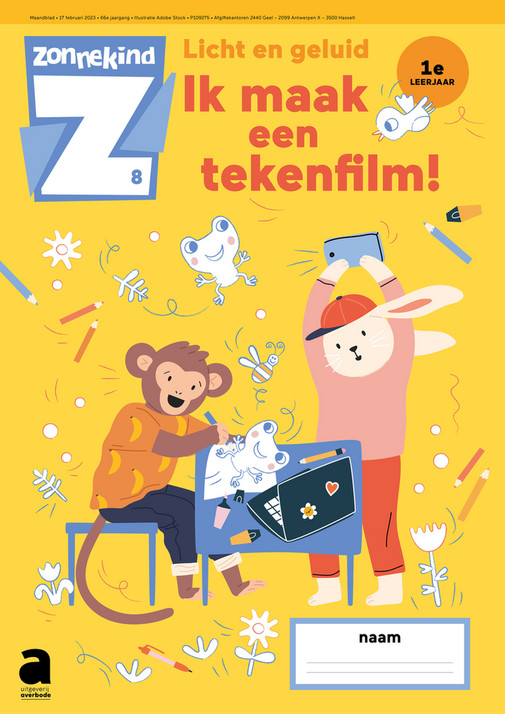 Averbode Zonnekind A Ik Maak Een Tekenfilm Pagina