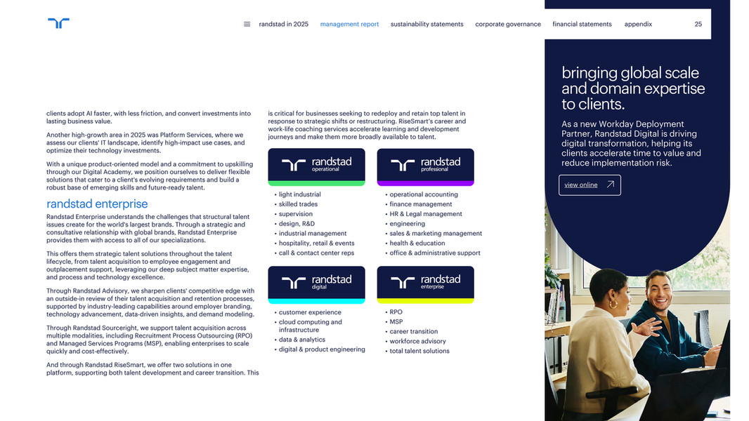 Randstad Annual Report 2025 - Page 25