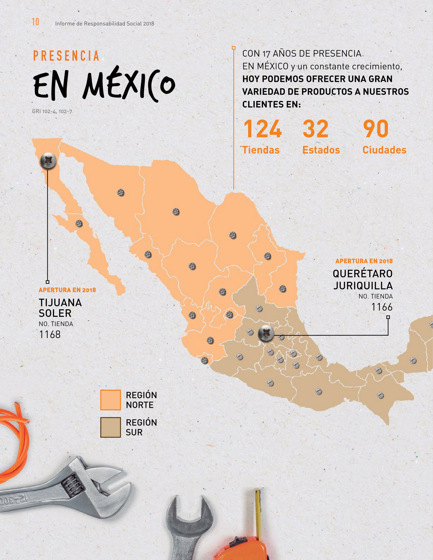 mapa de distribución de la tienda home depot