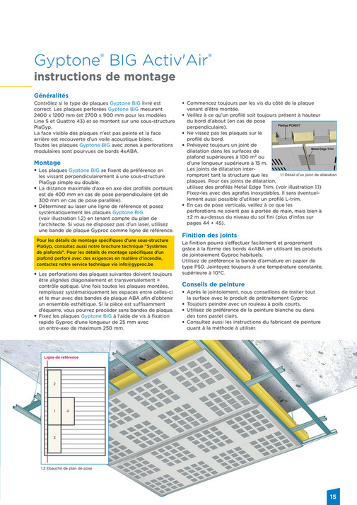 Gyproc - Gyptone et Rigitone FR - Page 14-15